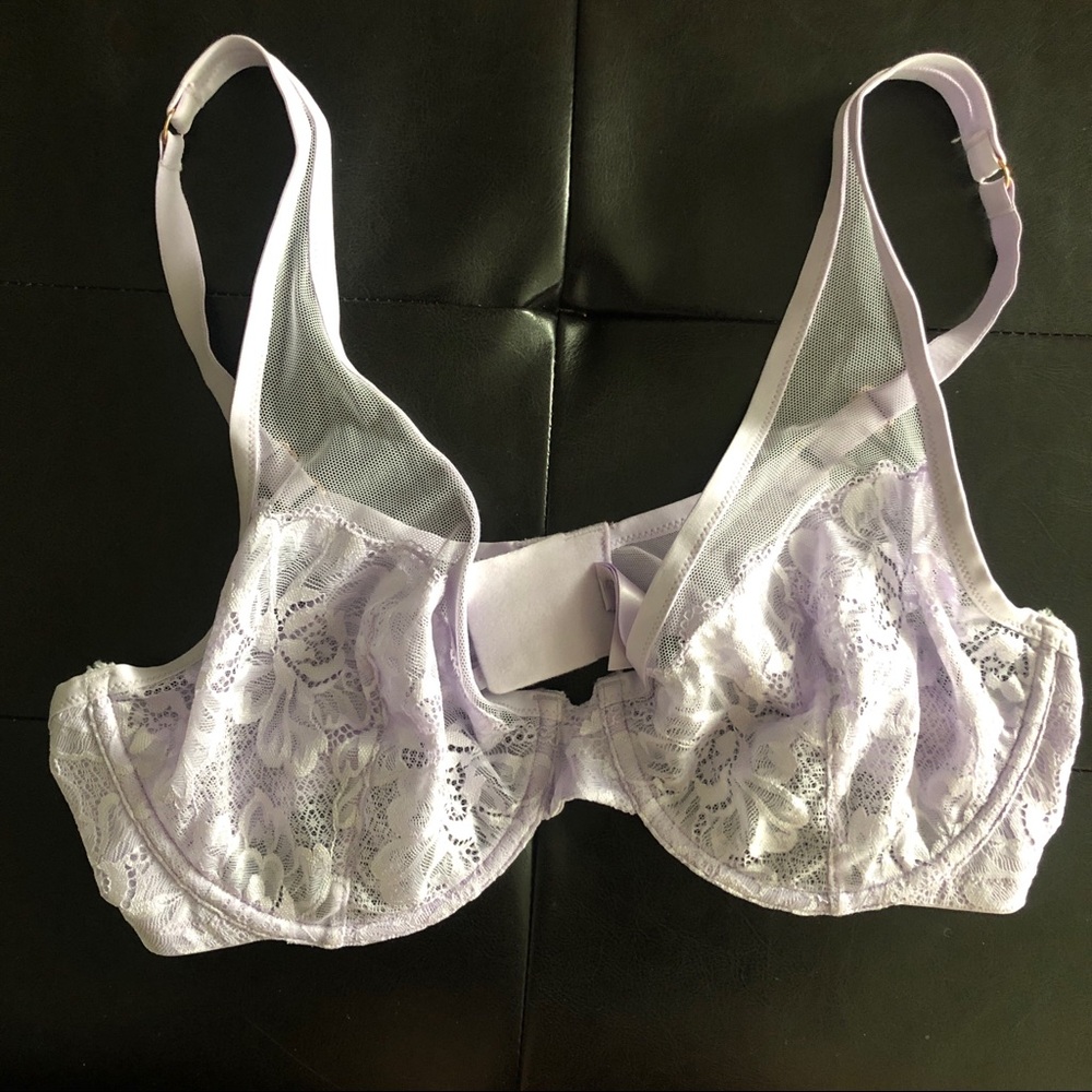 EUC Savage X Fenty Bra Lilac
